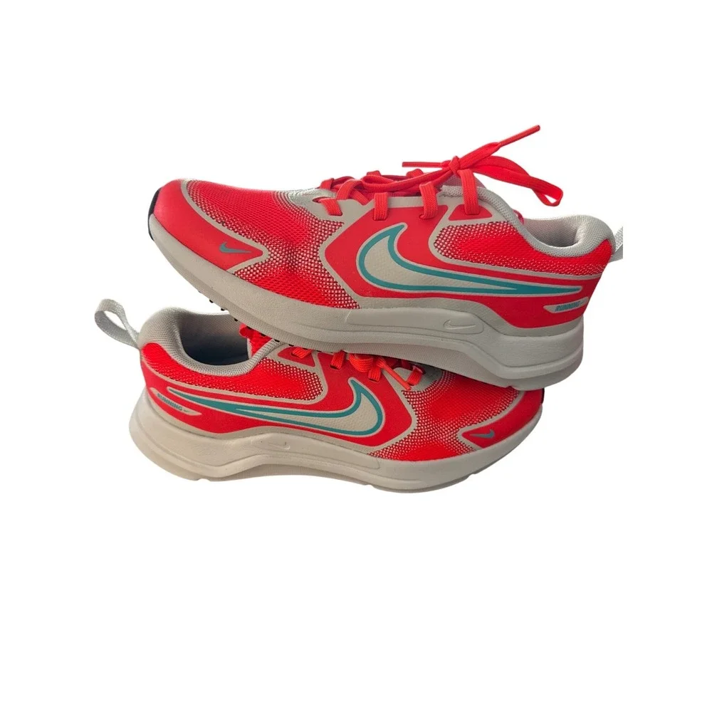 Nike Cosmic Runner GS Kids 3.5Y Bright Crimson Dusty Cactus HM4402-600 NIB